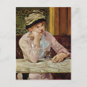 Manet, Edouard Pflaume um 1878 c. 1878 Techniek? Briefkaart (Voorkant)