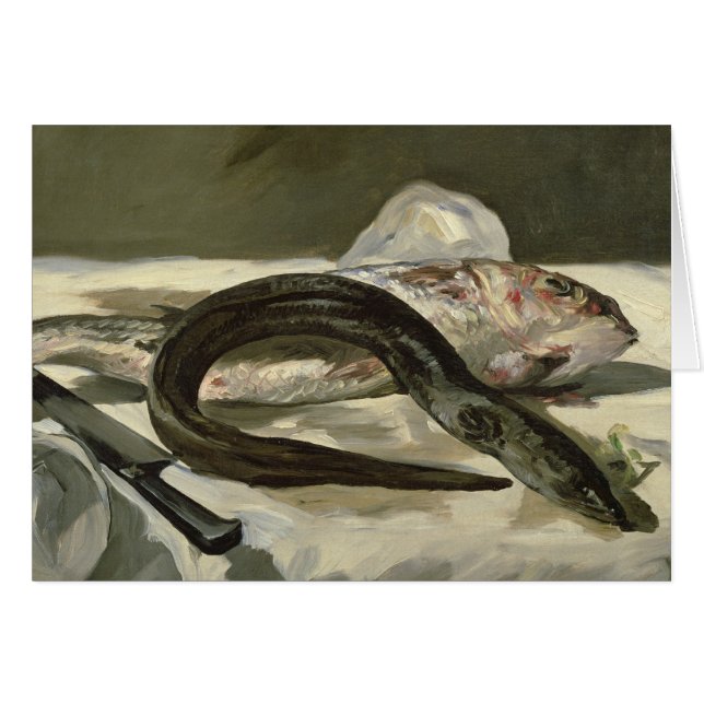 Manet | Eel en Red Mullet, 1864 (Voorkant Horizontaal)