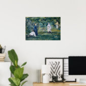 Manet - Een Croquetspel Poster (Thuiskantoor)