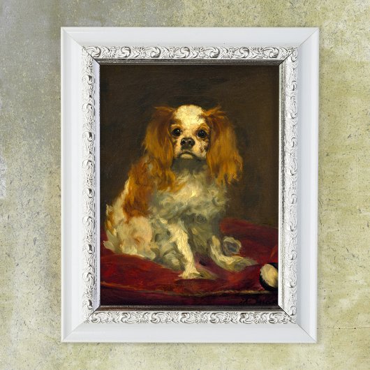 Manet Een King Charles Spaniel Perfect Poster
