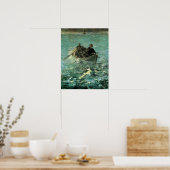 Manet - Escape of Rochefort, 1880 Poster (Keuken)