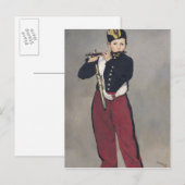 Manet | Fifer 1866 Briefkaart (Voorkant / Achterkant)