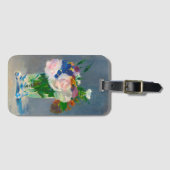 Manet Flowers in een Crystal Vase Bagagelabel (Voorkant (horizontaal))