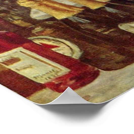 Manet Follie's Bergere Bartender Poster (Hoek)