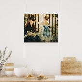 Manet | Gare St. Lazare, 1872-3 Poster (Keuken)
