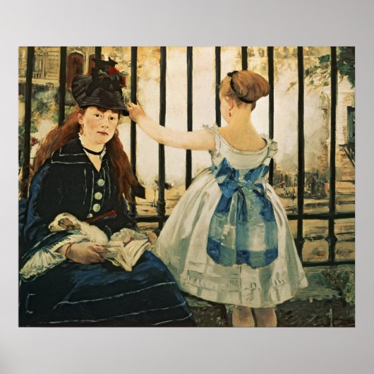 Manet | Gare St. Lazare, 1872-3 Poster (Voorkant)