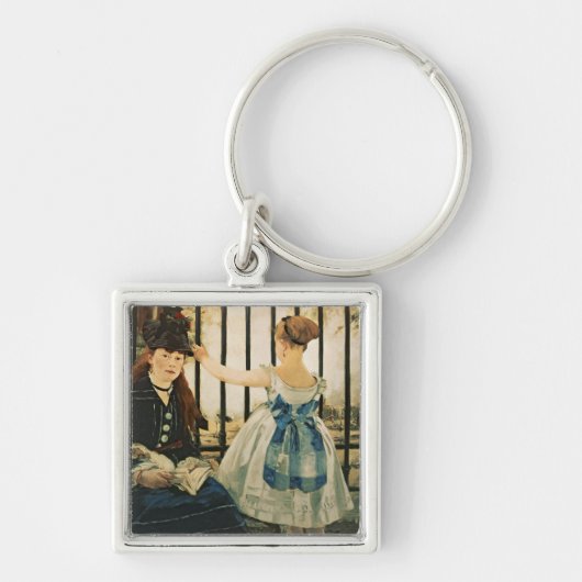 Manet | Gare St. Lazare, 1872-3 Sleutelhanger (Voorkant)