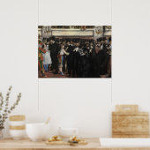 Manet | Gemaskerde bal bij de Opera, 1873 Poster (Keuken)
