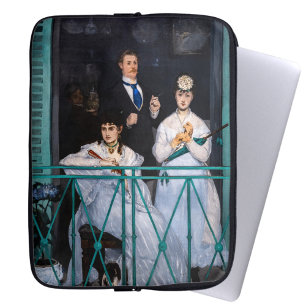 Manet - Het Balkon / Le Balcon Laptop Sleeve