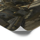 Manet - Het scheepsdek Poster (Hoek)