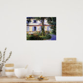 Manet - House at Rueil, 1882 Poster (Keuken)