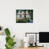 Manet - Huis in Rueil Poster (Thuiskantoor)