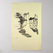 Manet | Illustratie voor de "Raven" Poster (Voorkant)