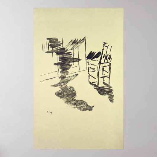 Manet | Illustratie voor de "Raven" Poster (Voorkant)