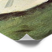 Manet Impressionist Frans Familie Tuin Schilderij Poster (Hoek)