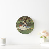 Manet Impressionist Frans Familie Tuin Schilderij Ronde Klok (Huis)