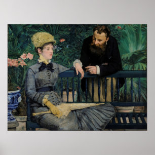 Manet - In Conservatorium - HQ Poster