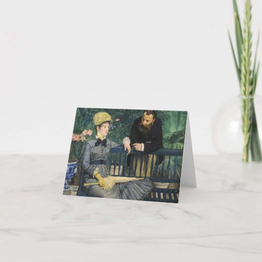 Manet, In het Conservatorium Kaart (Voorkant)