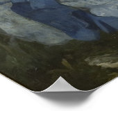 Manet is The Luncheon op de gras Poster (Hoek)