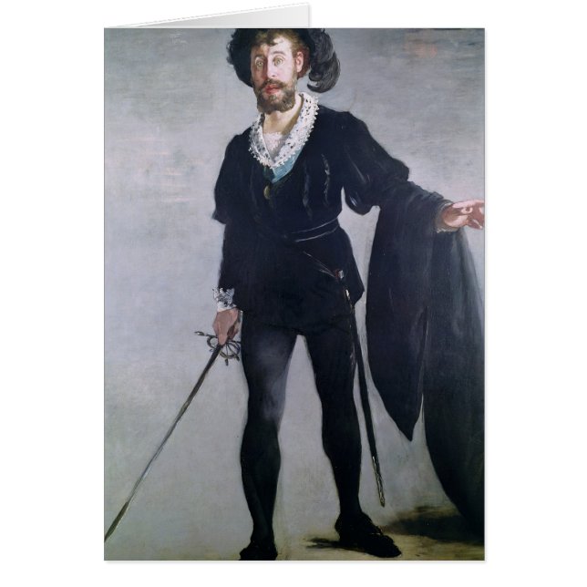 Manet | Jean Baptiste Faure tot Hamlet, 1877 (Voorkant)
