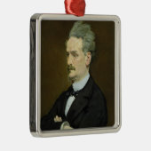 Manet | Journalist Henri Rochefort, 1881 Metalen Ornament (Rechts)