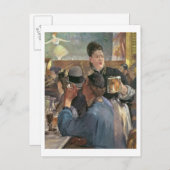 Manet | Kern van een "Cafe-concert", 1878-80 Briefkaart (Voorkant / Achterkant)
