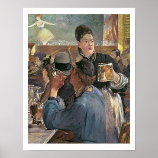 Manet | Kern van een "Cafe-concert", 1878-80 Poster (Voorkant)