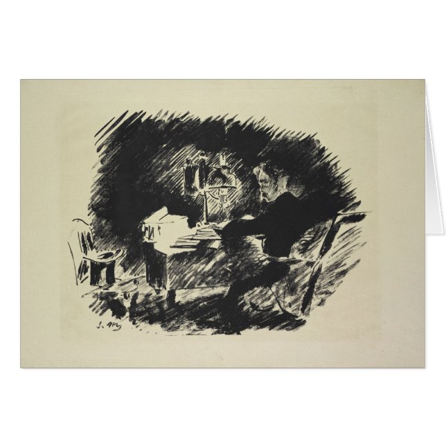 Manet | Le Corbeau, 1875 (Voorkant Horizontaal)