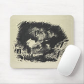 Manet | Le Corbeau, 1875 Muismat (Met muis)