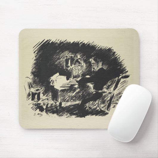 Manet | Le Corbeau, 1875 Muismat (Met muis)