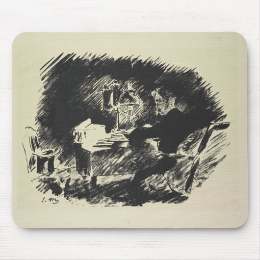 Manet | Le Corbeau, 1875 Muismat (Voorkant)