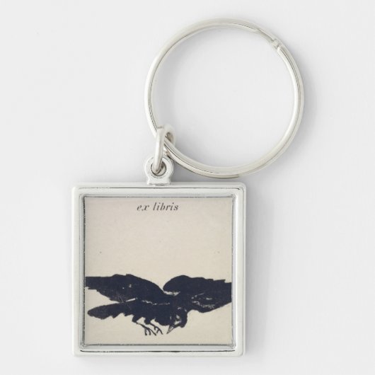 Manet | Le Corbeau, 1875 Sleutelhanger (Voorkant)