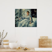 Manet | Lezing, 1865 Poster (Keuken)