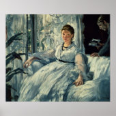 Manet | Lezing, 1865 Poster (Voorkant)