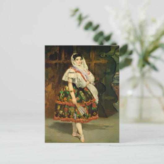 Manet | Lola de Valence, 1862 Briefkaart (Staand voorkant)