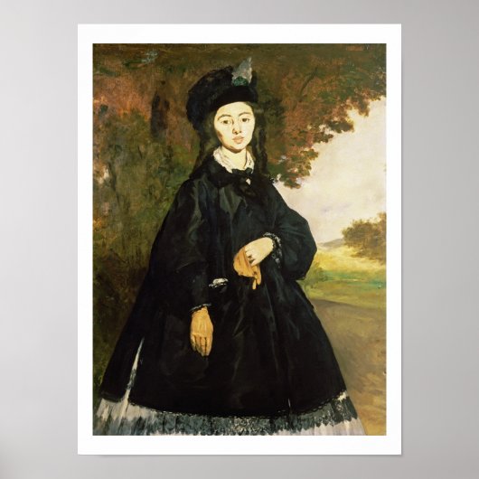 Manet | Madame Brunet Poster (Voorkant)