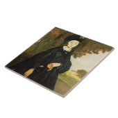 Manet | Madame Brunet Tegeltje (Zijkant)