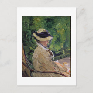 Manet   Madame Manet te Bellevue Briefkaart