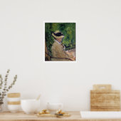 Manet | Madame Manet te Bellevue Poster (Keuken)
