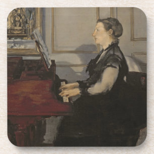 Manet Madame Manet te Piano, 1868 Onderzetter