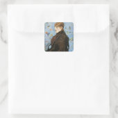 Manet | Najaar 1882 Vierkante Sticker (Tas)