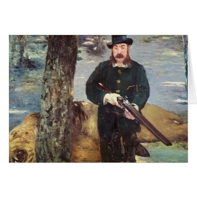 Manet | Pertuiset, Lion Hunter, 1881 (Voorkant Horizontaal)