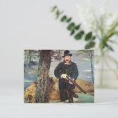 Manet | Pertuiset, Lion Hunter, 1881 Briefkaart (Staand voorkant)