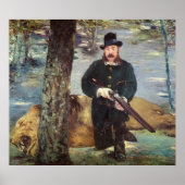 Manet | Pertuiset, Lion Hunter, 1881 Poster (Voorkant)