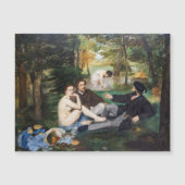 Manet - Picknick op het gras Magnetische kaart (Voorkant)