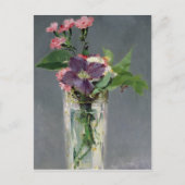 Manet | Pinks and Clematis in a Crystal Vase, 1882 Briefkaart (Voorkant)