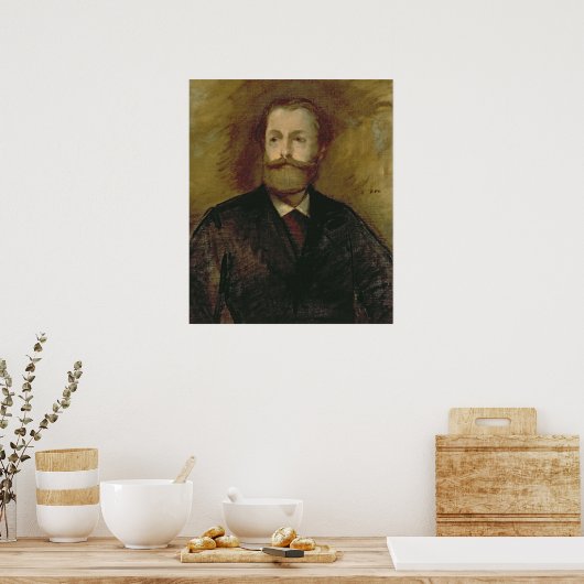 Manet | Portret van Antonin Proust c.1877-80 Poster (Keuken)