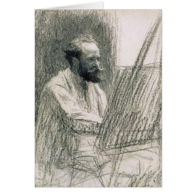 Manet | Portret van Edouard Manet in zijn Easel (Voorkant)