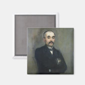 Manet | Portret van Georges Clemenceau, 1879 Magneet (Voorkant / Achterkant)