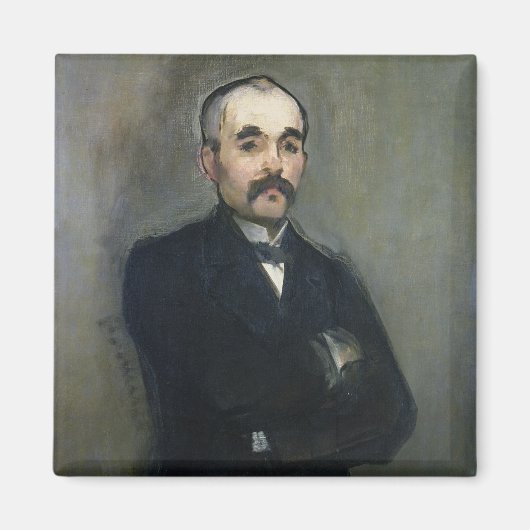 Manet | Portret van Georges Clemenceau, 1879 Magneet (Voorkant)